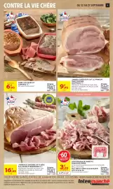Catalogue Intermarché page 9: JAMBON DE BAYONNE IGP €16,85, CHIFFONNADE DE ROSETTE MONTAGNE NOIRE €3,20