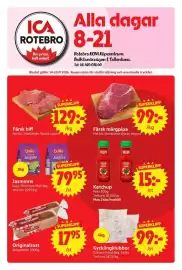 Nya Pulsen reklamblad vecka 38 Sida 1: Felix Ketchup €15,00, Färsk märgpipa €99,00