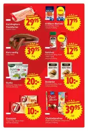 Nya Pulsen reklamblad vecka 38 Sida 10: Ströbröd Marszinova €10,00, Gurka €20,00