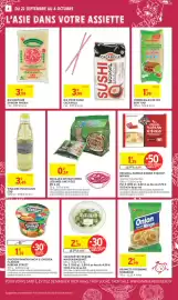 Catalogue Intermarché Contact page 4: MC & CO NOUILLLES INSTANTANÉES LÉGUMES ONE PIÈCE €0,59, CACAROLA RIZ POUR SUSHI €3,99