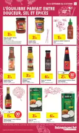 Catalogue Intermarché Contact page 5: EXOTIC FOOD PÂTE DE CURRY ROUGE €3,99, Exotic Food Sauce Saté €3,99