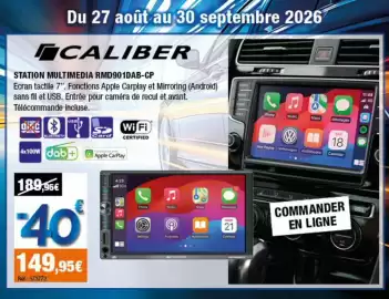 Catalogue Autobacs page 6: Caliber - station multimedia rmd9010ab-cp €149,95