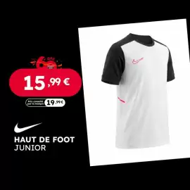 Catalogue Sport 2000 page 4: Haut de foot junior €15,99