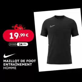 Catalogue Sport 2000 page 7: Maillot de foot entraînement homme €19,99