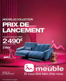 Catalogue monsieur meuble page 1: Monsieur meuble - canapé 2 relaxibles €2.490,00