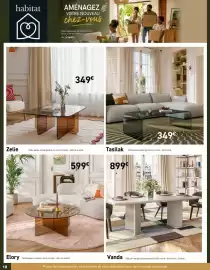 Catalogue Habitat page 18: Venda €899,00, Zelie €349,00