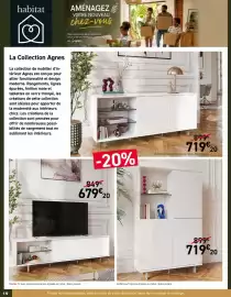 Catalogue Habitat page 19: Polaire - mueble tv €679,20, Polaire - table, cocinas €719,20