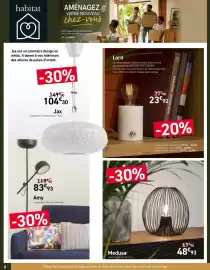 Catalogue Habitat page 2: Tronsacables multi-usages €23,92, Lampadaire €83,93