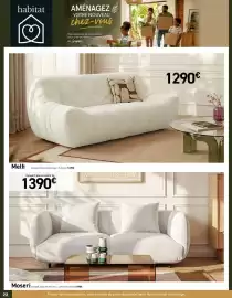 Catalogue Habitat page 22: Couches longues €1.390,00