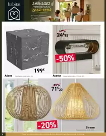 Catalogue Habitat page 3: Birman €71,20, Adana €199,00