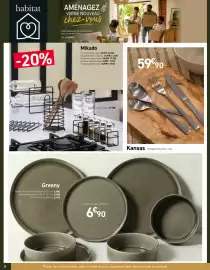 Catalogue Habitat page 7: Kansas €59,90, Greeny €6,90
