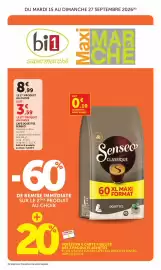 Catalogue Maximarché page 1: Senseo Café dosettes €3,59