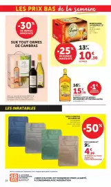 Catalogue Maximarché page 22: La Goudale €10,30, WILLIAM PEEL Blended Scotch Whisky €15,79