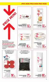 Catalogue Maximarché page 9: NECTAR MULTIFRUITS €1,44, PRUNEAUX ENTIER €7,30