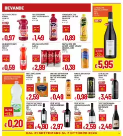 Volantino IperFamila Pagina 19: Coca Cola/Fanta/Sprite €2,99, Le vie dell'uva negroamaro brindisi €2,97