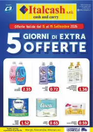 Volantino Italcash Cash & Carry Pagina 2: Caress igienica €0,65, Pop SmartWash Lavatrice €2,35