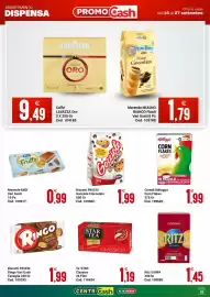 Volantino Centro Cash Pagina 15: Cereali Kellogg's Corn Flakes €1,99, Ritz SAIWA €1,45