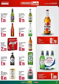 Volantino Centro Cash Pagina 17: Birra BUD €2,29, Willianbrau Pils Lattina €0,45