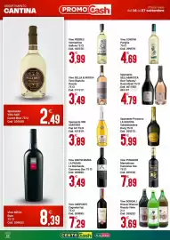 Volantino Centro Cash Pagina 18: Spumante 958 Santero €3,89, Vino MESA Buio €8,39