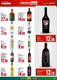 Volantino Centro Cash Pagina 19: Liquore Anima Nera MARZADRO €13,29, Rum Don Papa Masskara €27,39