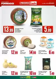 Volantino Centro Cash Pagina 5: Formaggio Pasta Dura Scaglie ZARPELLON €10,69, Crema Formaggio Dolce/ Piccante SEPI €6,49