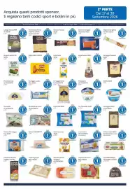 Volantino Famila Pagina 12: Uova medie Le Malghette €1,00, Panna da cucina Selex €1,00