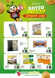 Volantino SpesAmica Pagina 21: Arbi sugo pronto condiscampi €4,90, Tre Marie Rodrigo Moro €3,49