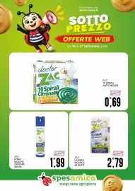 Volantino SpesAmica Pagina 22: Doctor ZAC Mosche e Zanzare €1,99, Zac liquido ricarica €2,79