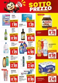 Volantino SpesAmica Pagina 3: Caffo Vecchio Amaro del Capo €8,99, Nutella €6,29