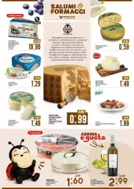 Volantino SpesAmica Pagina 5: Galbani Dolcelatte Gorgonzola €1,29, Maasdammer original €0,59