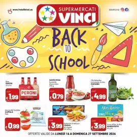 Volantino Supermercati Vinci Pagina 1: Olio Belvedere extravergine di oliva €4,99, Birra Peroni €1,99