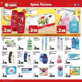 Volantino Supermercati Vinci Pagina 10: Spazzolino Mentadent €0,89, Collutorio difesa denti e gengive Listerine €3,49