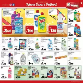 Volantino Supermercati Vinci Pagina 11: Acqua Demineralizzata Demi' €1,09, Detersivo liquido lavatrice Sial €2,69