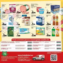 Volantino Supermercati Vinci Pagina 12: Carta igienica Mega Foxy €2,99, Acqua Naturale Santa Maria €1,74
