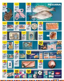Folheto Continente Bom dia Página 3: Lhau- pacificio ado €5,49, Gambóo grage san argentina selvagem 20/30 €11,99