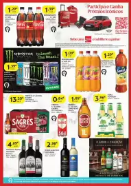 Folheto Spar Página 7: Coca cola zero original / lima €1,29, Sagres mini branca €13,20