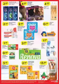 Folheto Spar Página 8: Champô linic men €2,89, Laca elnett €4,99