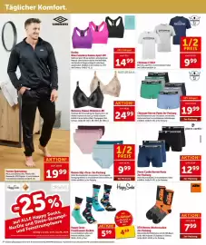 Interspar Flugblatt woche 38 Seite 15: Damen-Slip »Tara« €9,99, Naturana Damen-Minimizer-BH €24,99