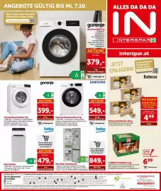 Interspar Flugblatt woche 38 Seite 17: S-Budget Anzündholz €6,99, Barbecue Holzbriketts €4,49
