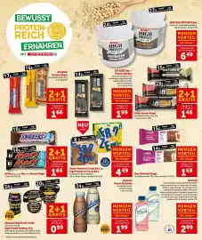 Interspar Flugblatt woche 38 Seite 7: Snickers oder Mars Protein-Riegel €1,66, ESN GOAT Bars Protein Oat Bars €1,99