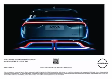 Nissan Flugblatt | Ariya Seite 19
