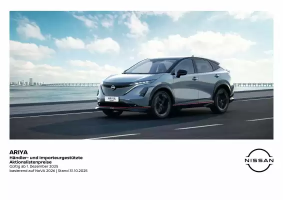 Nissan | Ariya (gültig bis 29-09)
