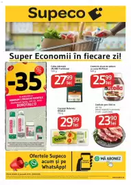 Catalog Supeco Pagină 1: Nutella cremă de alune de pădure cu cacao €25,99, Jacobs traditional €27,99