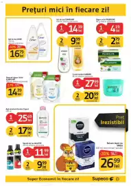 Catalog Supeco Pagină 15: Elmimplant gel de duș €14,39, Dove gel de duș €16,79