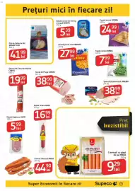 Catalog Supeco Pagină 9: Edenia fasole verde €7,99, Negro 2000 file de șalău de nil €41,99