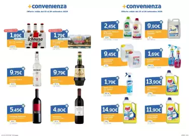 Volantino C+C Italmarket Pagina 14: Amaro Montenegro €9,79, Candeggina più mousse Ace €1,69