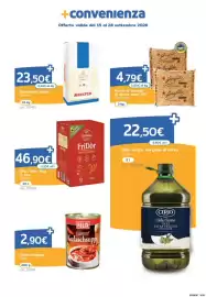 Volantino C+C Italmarket Pagina 9: Pasta di semola di grano duro IGP Garofalo €4,79, Olio Fridòr bag in box Olitalia €46,90