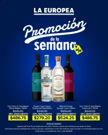 Catálogo La Europea semana 38 Página 1