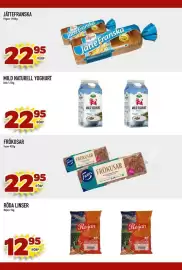 Rinkeby Matcenter reklamblad vecka 38 Sida 2: Arla mild yoghurt €22,95, Pågen jättefranska €22,95