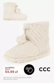 CCC gazetka tydzień 38 Strona 2: Kapcie Home & Relax €54,99